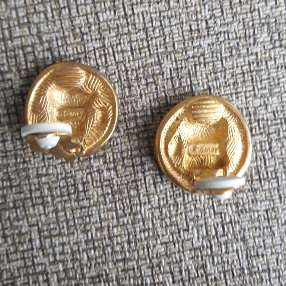 Darling Winnie The Pooh Earrings*VINTAGE* - Picture 2 of 7